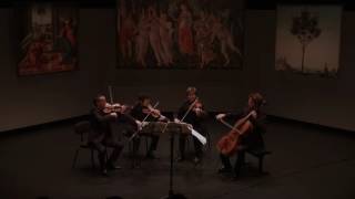 The Quatuor Ebène plays Beethoven Op 131 [upl. by Yezdnil]