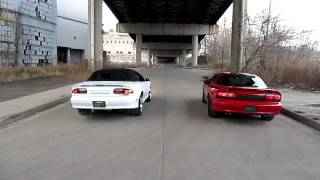 LS1 vs LT1 Exhaust [upl. by Ybur]