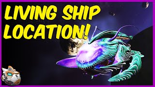 How to get a Living Ship Day 5 Living Ship Location  Starbirth Mission  No Mans Sky Origins 2020 [upl. by Monahon402]