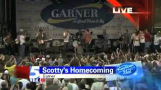 Josh Turner surprises Scotty McCreery on his stage [upl. by Atilrahc713]