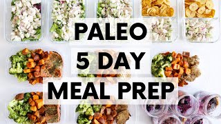 PALEO 5DAY MEAL PREP [upl. by Eninaj]