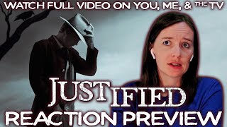 Justified  TV Reaction Preview  First Time Watching  Season 1  Ep 1  2 [upl. by Pratt]