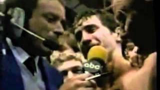 Barry McGuigans post Eusebio Pedroza fight interview [upl. by Chiang969]