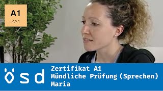 ÖSD Zertifikat A1 – Mündliche Prüfung Sprechen [upl. by Marela61]