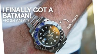 Buying my first NEW ROLEX  Rolex GMT Master II BLNR [upl. by Riggins]