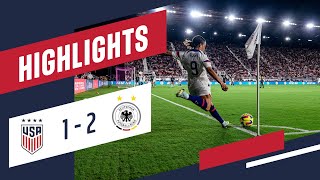 USWNT vs Germany Highlights  Nov 10 2022 [upl. by Riley]