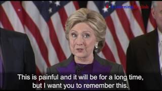 Hillary Clinton Concession Speech [upl. by Madelyn]