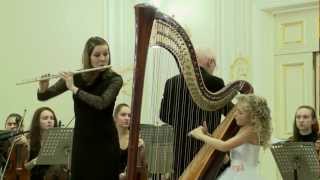 WA Mozart  Concerto for Flute and Harp KV 299 2nd movement [upl. by Huston]