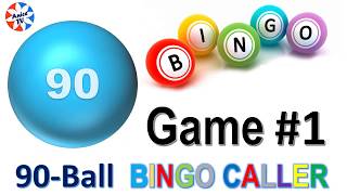 Bingo Caller  90 Ball Game1 [upl. by Bellina]