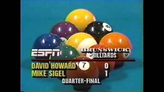 1988 SIGELSTRICKLANDHall 9ball 3 Vegas matches [upl. by Thorvald]