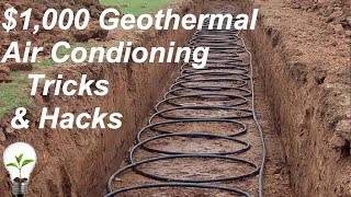 Geothermal Cooling Tricks and Hacks [upl. by Enetsirhc]