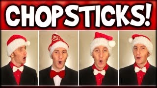 Christmas Chopsticks A Cappella Barbershop Quartet  Julien Neel [upl. by Adnarem]