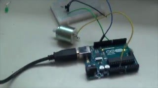 Making a DC Motor Spin  Arduino Uno Tutorial [upl. by Noffihc]