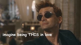 crowley being in love with aziraphale for 4 minutes [upl. by Canice366]