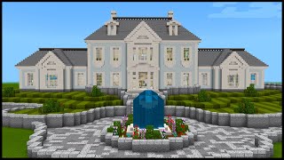 Minecraft How to Build a Mansion 6  PART 1 [upl. by Adnaluoy]