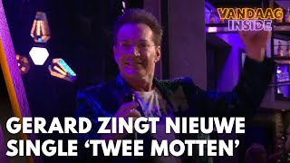 Gerard Joling zet Vandaag Insidestudio op zn kop met nieuwe single Twee Motten  VANDAAG INSIDE [upl. by Kirven]