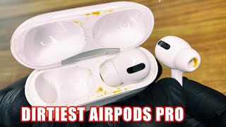 Deep clean your Airpods Pro Fast and Easy [upl. by Hsitirb810]