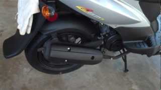 2012 Kymco Agility 50 Review [upl. by Caprice]