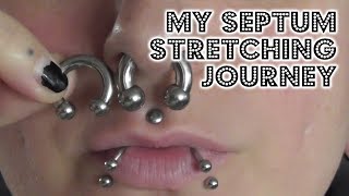 My septum stretching journey [upl. by Sudderth]