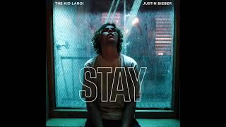 Stay  The Kid LAROI amp Justin Bieber Clean Radio Edit [upl. by Ahsatal600]