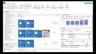 NAV 2016 Sales Order Processing [upl. by Hump]