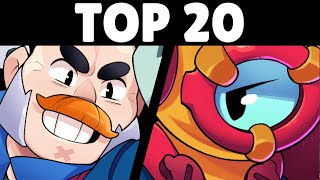 Top 20 Brawl Stars Combos amp Synergies [upl. by Bram]