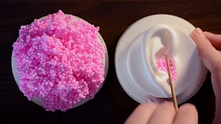 ✨ ASMR 👂🏻 Floam in Your Ears No Talking [upl. by Llehcram]