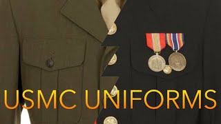 Marine Corps Issued Uniforms [upl. by Raney839]