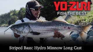 Best Striper Lure Hydro Minnow LC [upl. by Toomay]