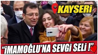 AKPnin kalesi Kayseride İmamoğluna sevgi seli [upl. by Akinohs888]