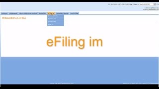 eFiling im [upl. by Harraf]