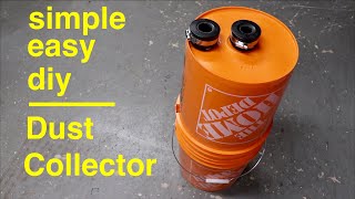 How to Make ● Simple Cyclone Dust Collector [upl. by Delainey]