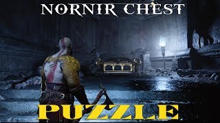 God Of War Nornir Chest Puzzle  Midgard  Inside The Mountain [upl. by Ariam]