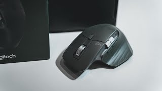 Logitech MX Master 3 Detailed Unboxing amp Software Setup [upl. by Neleb425]