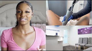 BRAZILIAN LASER HAIR REMOVAL  EVERYTHING YOU NEED TO KNOW  Noelle Christina [upl. by Rokach351]