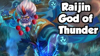 Raijin The Japanese God of Thunder  Japanese Mythology Explained [upl. by Erlond]