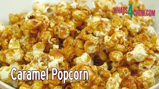 Easy Caramel Popcorn with just 3 ingredients salted or regular [upl. by Angadresma99]