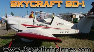 Skycraft SD 1 MiniSport light sport aircraft from Skycraft Airplanes [upl. by Aamsa974]