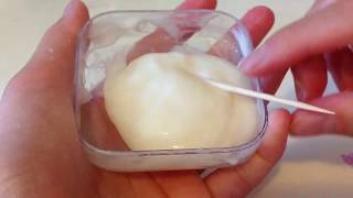 DIY Shampoo And Salt Slime [upl. by Noreik]