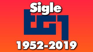 Sigle TelegiornaleTG1 19522019 [upl. by Yrrac114]