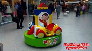 2010s Coin Operated Roundabout Kiddie Ride  Noddy Carousel [upl. by Lyrehc565]