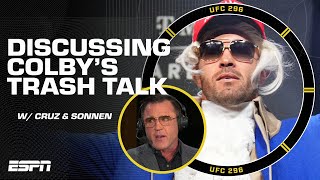 Did Colby Covington cross the line with Leon Edwards  UFC 296 PreShow [upl. by Adnam382]