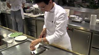 Carme Ruscalleda prepares a dish [upl. by Arlette]