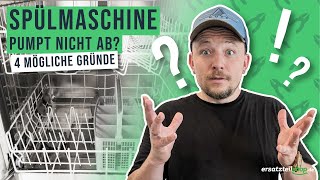 Geschirrspülmaschine pumpt nicht ab [upl. by Ennywg]