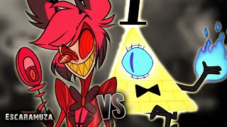 Alastor vs Bill Cipher RAP  Escaramuza  Keyto ProdHollywood Legend [upl. by Eatnoled167]