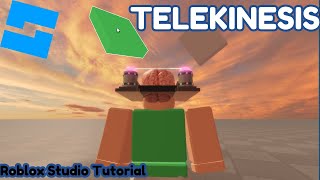 TELEKINESIS in Roblox Studio  Tutorial [upl. by Lavern645]