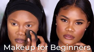 MAKEUP FOR BEGINNERS  A Very Detailed Video [upl. by Ihcego]