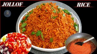 How To Cook JOLLOF Rice  Easy Jollof Rice Recipe [upl. by Osbourne]