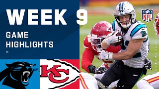 Panthers vs Chiefs Week 9 Highlights  NFL 2020 [upl. by Frendel]