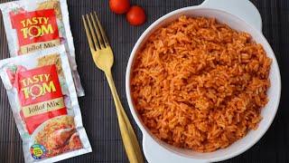 5 INGREDIENT JOLLOF RICE  MAKE PERFECT JOLLOF EVERY TIME [upl. by Kerry]